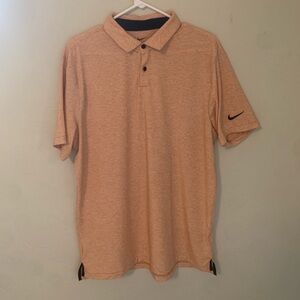 Nike Men's Tan Polo Shirt